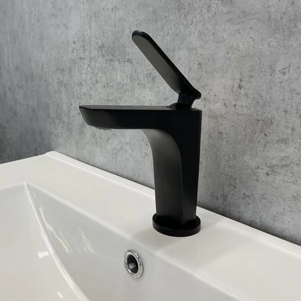 Приобрести comforty смеситель для раковины, черный матовый, fc088a-cmt