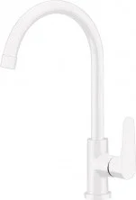 CEZARES Смеситель для кухни с высоким изливом LACONICO, белый LACONICO-C-LL25-BLC