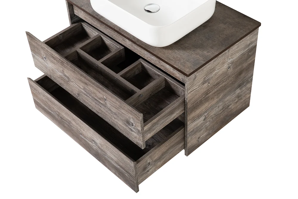 Приобрести belbagno тумба со столешницей kraft 80 см, подвесная pino pasadena