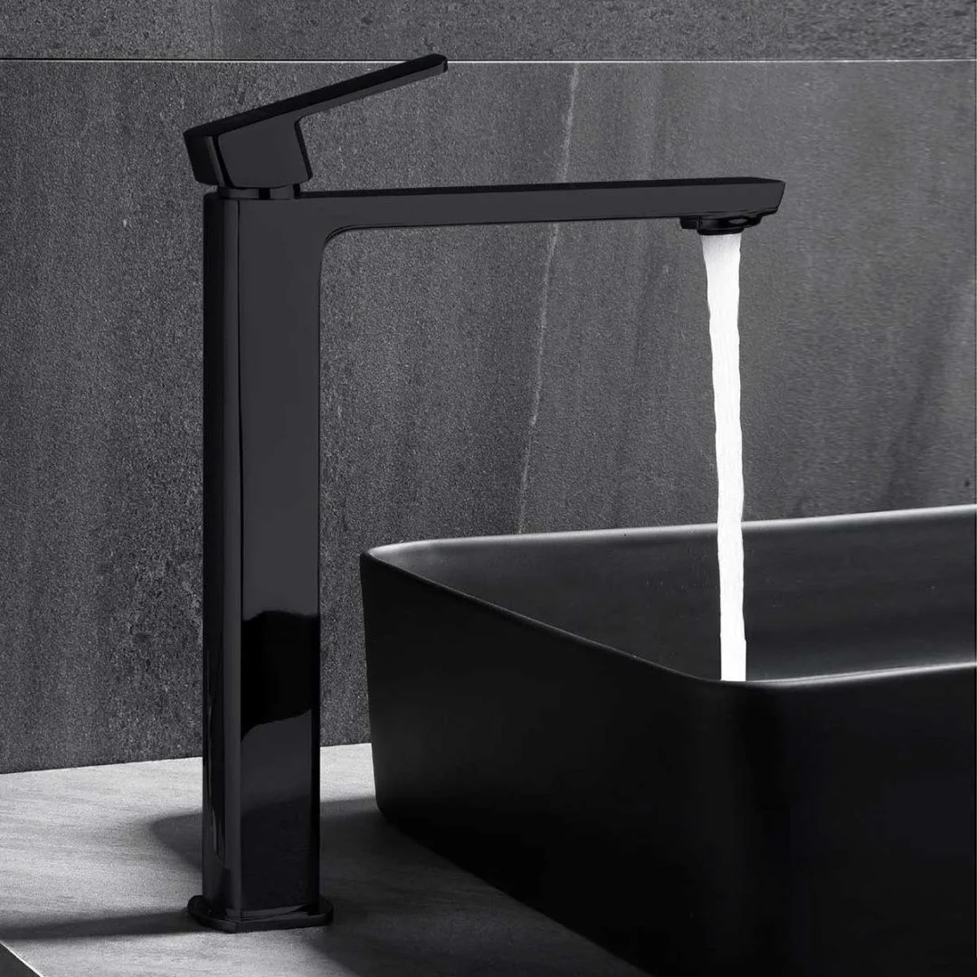 Приобрести vincea высокий смеситель для раковины next, черный матовый vbf-1n2mb