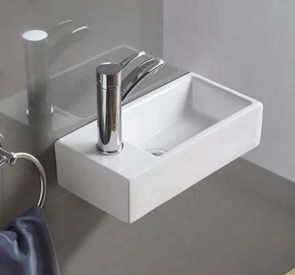 Приобрести раковина накладная /подвесная ceramalux 40 см 9048dr