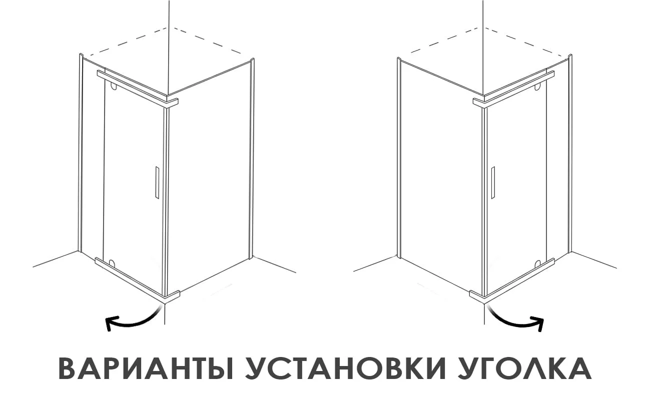 Приобрести ограждение душевое alex baitler ab244-100 100х100см,тонированное
