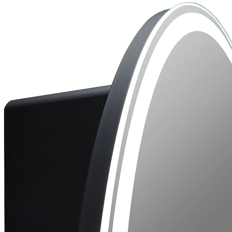 Приобрести continent зеркало шкаф с подсветкой torneo black 60х60 см, сенсорный включатель, черное