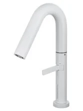 Смеситель для раковины высокий WONZON & WOGHAND, Белый матовый (WW-6068-MW)