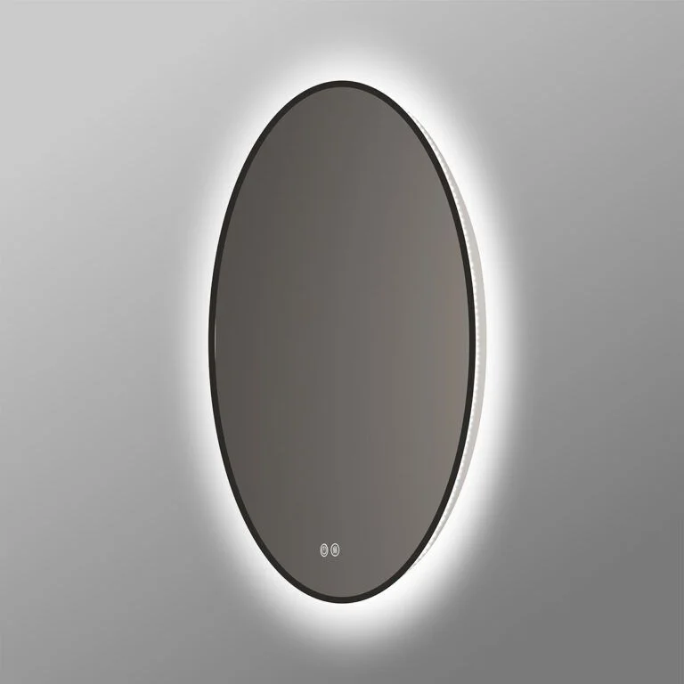 Приобрести vincea зеркало 70х70 см, с led подсветкой, сенсор, диммер, подогрев, черное vlm-3de700b-2