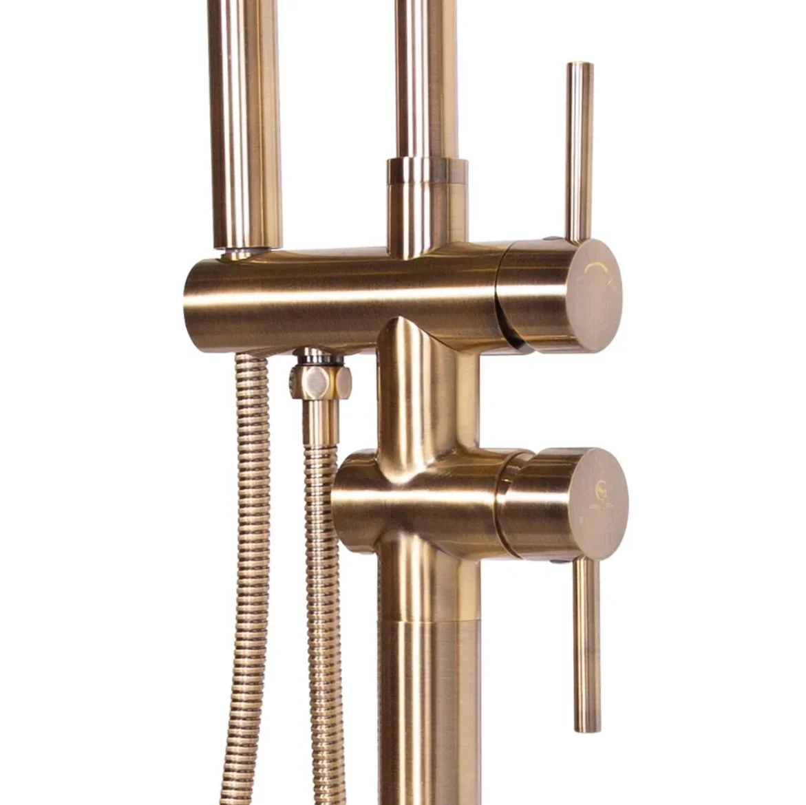 Приобрести grocenberg напольный смеситель для ванны, бронза gb900br