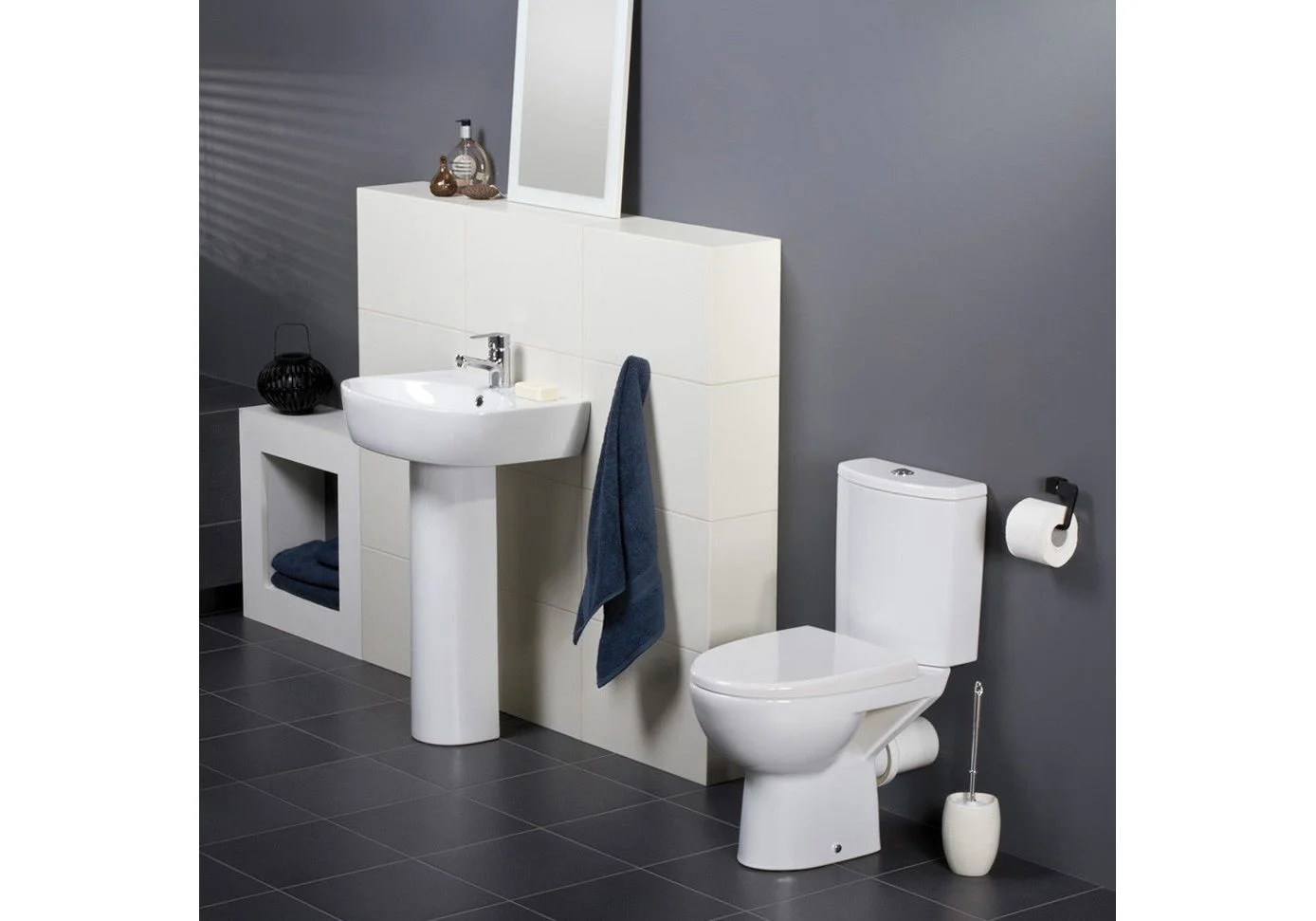 Приобрести напольный унитаз-компакт cersanit parva clean on 011 + крышка с микролифтом