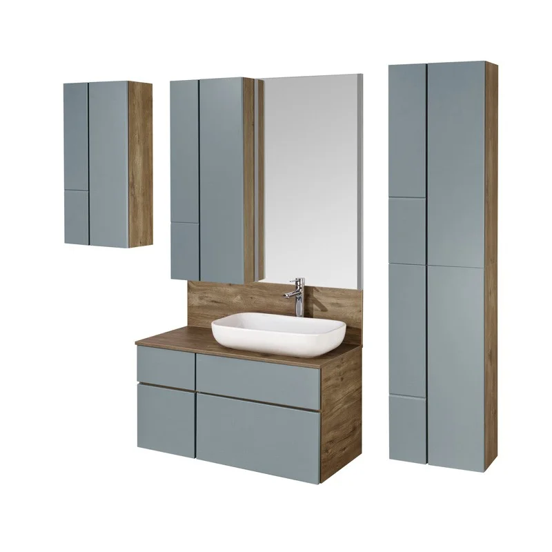 Приобрести акватон шкафчик мишель 43, дуб фьорд/дуб рустикальный