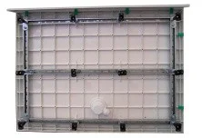 Cezares Каркас для душевого поддона TRAY-M-AH-100/80-ML