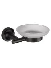 Мыльница с держателем WONZON & WOGHAN SIMPLE, Темный графит (WW-6522-BGM)