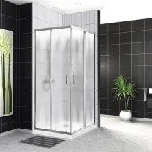 BelBagno Душевое ограждение 100х100 см UNO-195-A-2-100-CH-CR