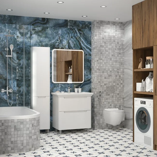 Приобрести briz тумба напольная albi 75 см, белая, т8-75