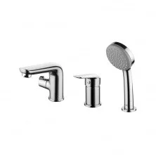 IDDIS Смеситель на борт ванны Torr, 3 -отверстия, хром TORSB30i07