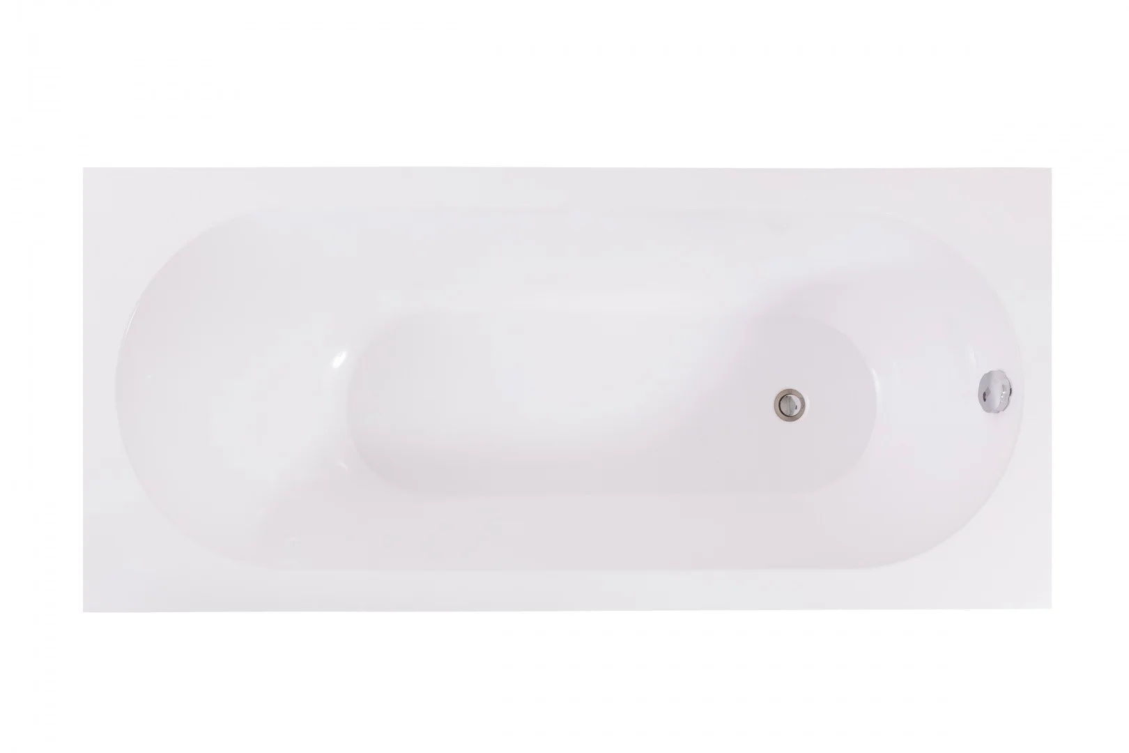 Приобрести aqua de marco пристенная ванна verona 169x75см, белая 1175wver