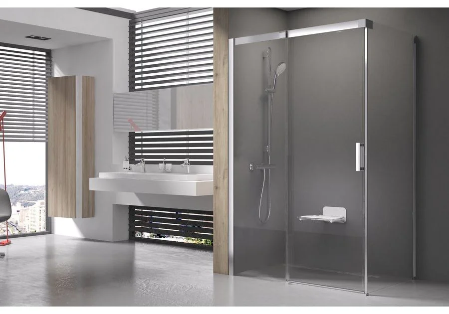 Приобрести ограждение душевое ravak matrix msdps 110х80 см 0wld4100z1 l белый/прозрачное