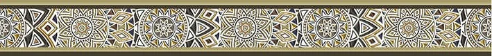 Приобрести бордюр настенный alma ceramica harisma многоцветный 6х60