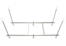 Каркас для ванны Azario BELLA 150 см сборный, (шпильки) AV.0020150K