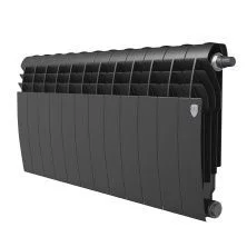 Royal Thermo Радиатор биметаллический BiLiner 350 /Noir Sable ( черный графит ) VR80 - 12 секц.