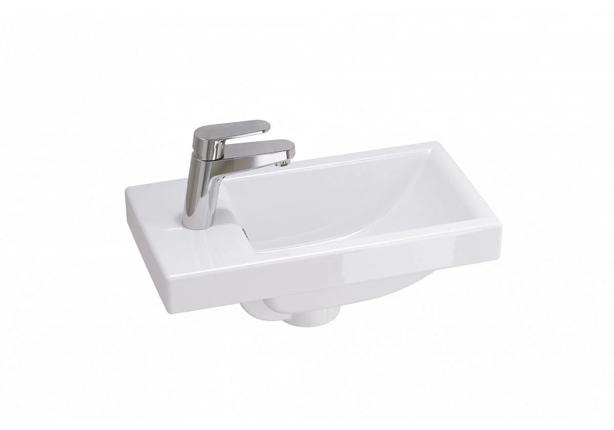 Приобрести тумба подвесная с раковиной cersanit melar 40 см, 1 дверца, белый