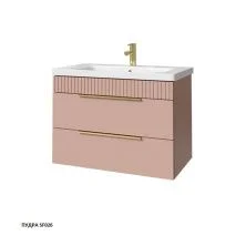 Caprigo Тумба с раковиной MONBAR 80 см, пудра 36312 10