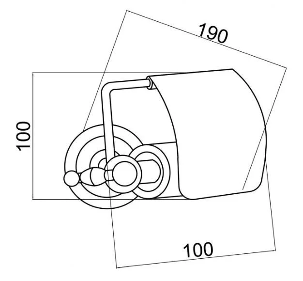 Приобрести boheme держатель туалетной бумаги brillante хром\кристаллы 10430