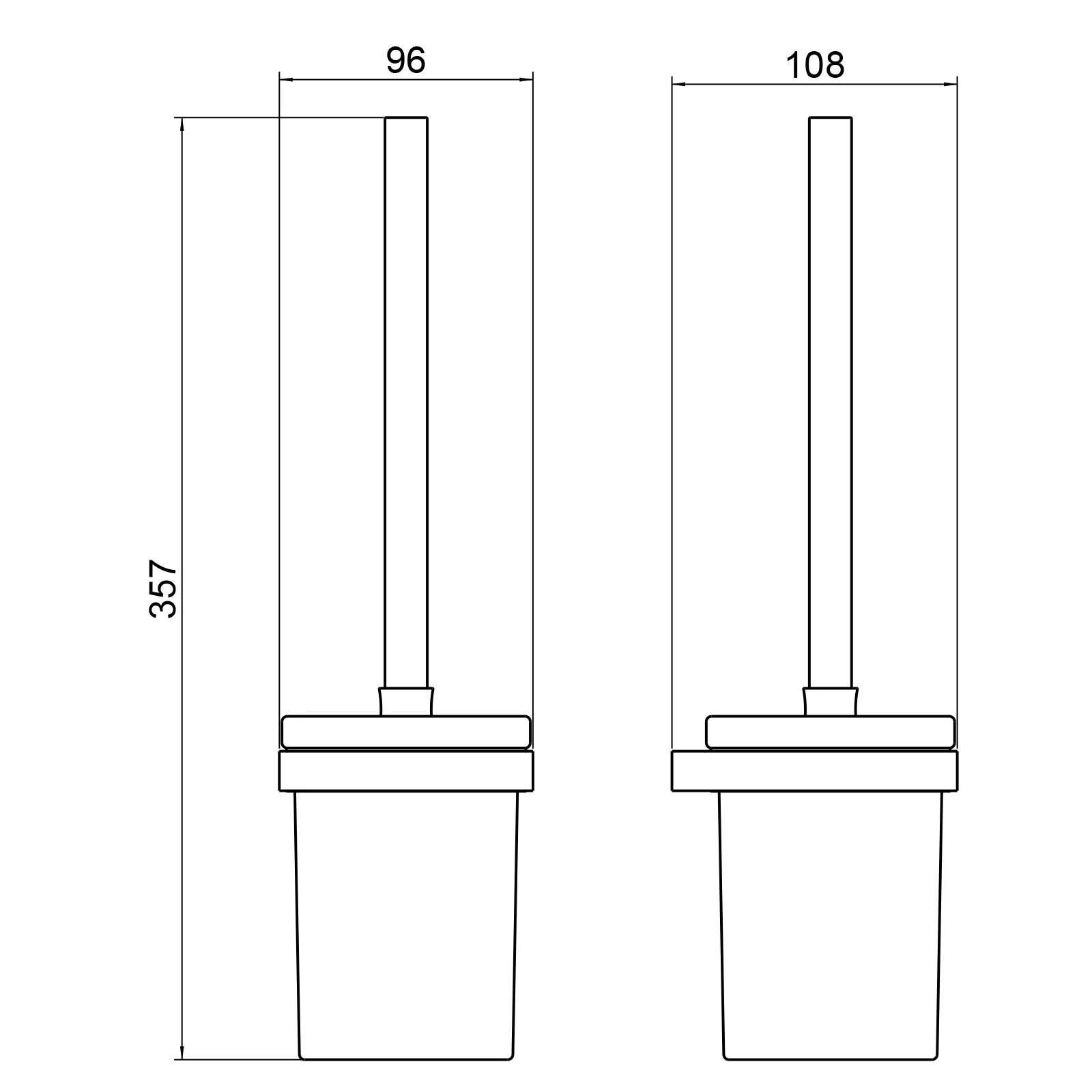 Приобрести щетка для туалета timo petruma 15261/17 золото матовое