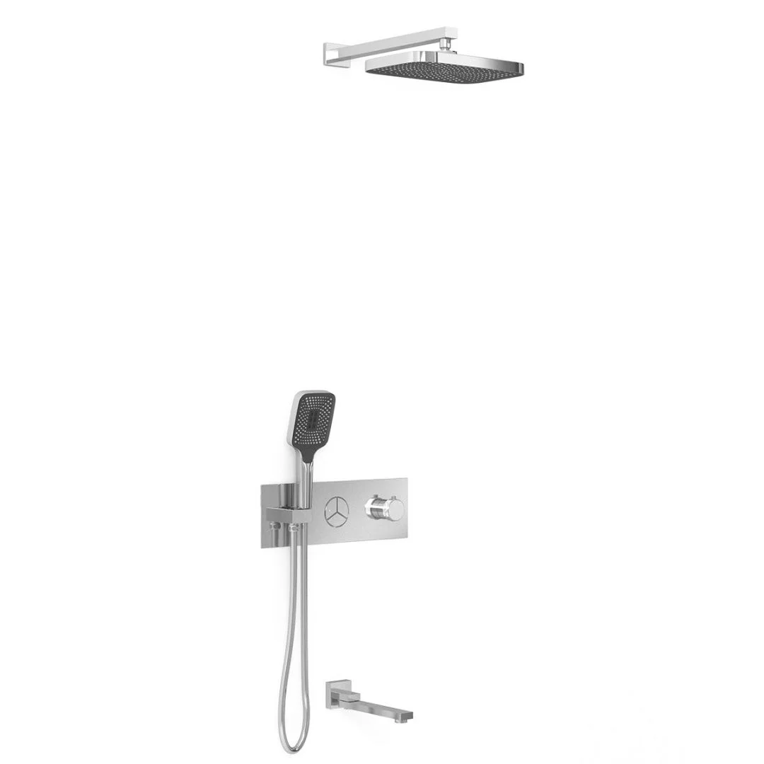 Приобрести vincea встраиваемая душевая система с термостатом, хром vsfw-432t1ch