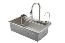 Savol Кухонная мойка 75х45 см, нержавеющая сталь, сатин S-SC002-L