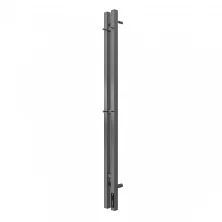 Terminus Полотенцесушитель ДУО 90х1200 см, электрический, квадратный профиль, графит