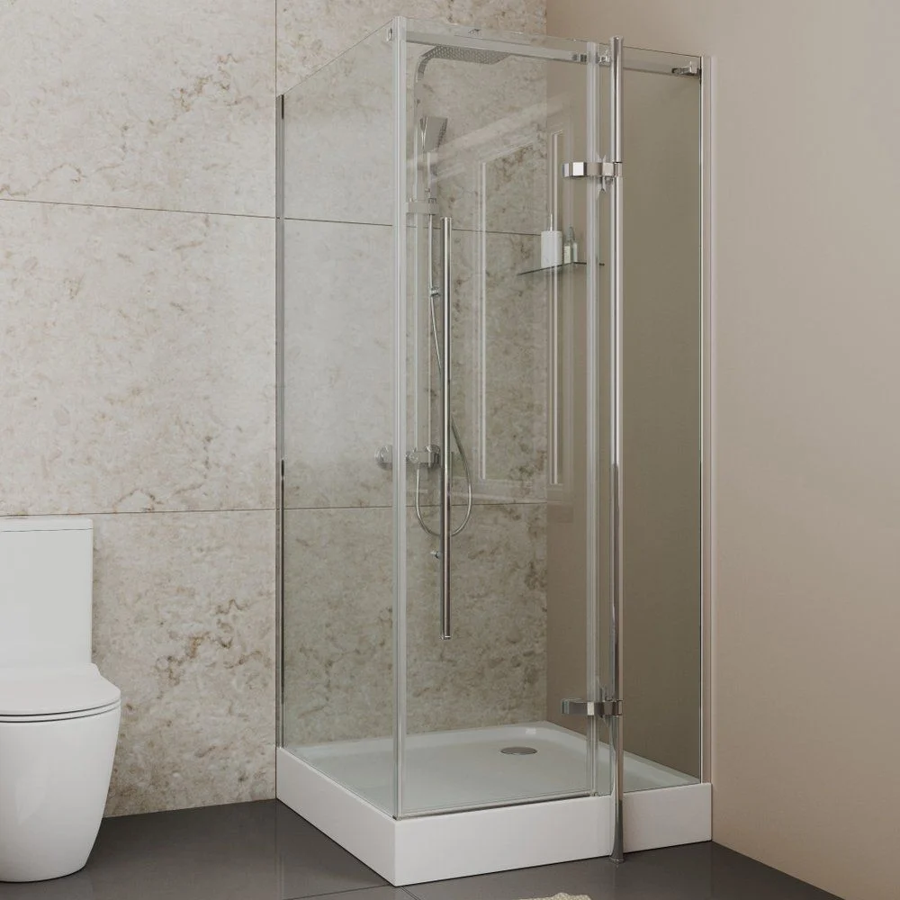 Приобрести grossman душевое ограждение style 90х90 см, квадратное, хром\ прозрачное gr-6090