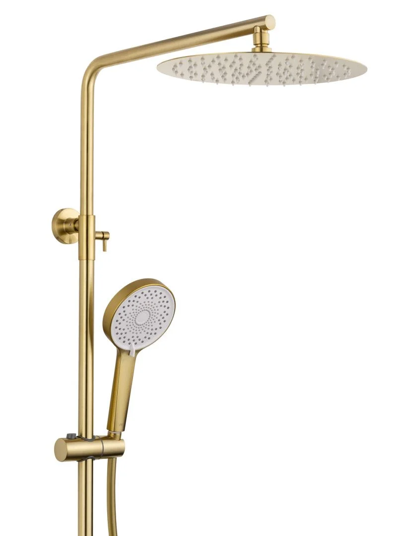 Приобрести душевая система wonzon & woghand brilliant, брашированное золото (ww-88047079-bg)