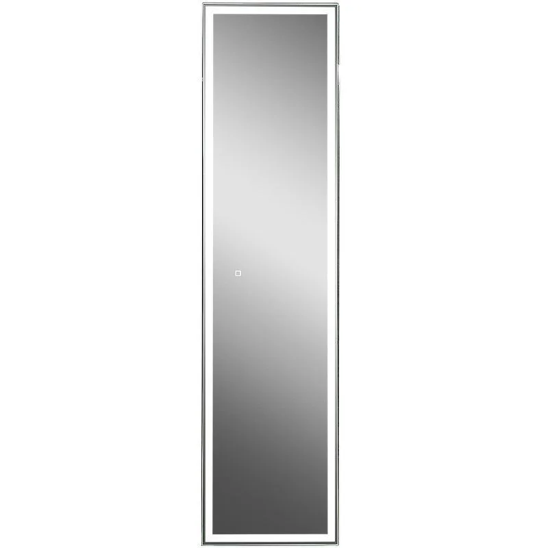 Приобрести continent пенал подвесной с подсветкой mirror box black 160 см, сенсорный включатель, черный