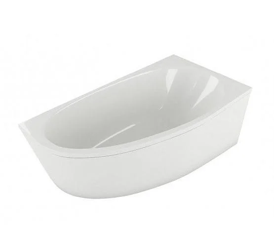 Приобрести акриловая ванна асимметричная aquatek дива r 160х90 см правая