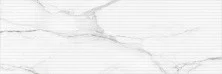 Плитка настенная Gracia Ceramica Hokku Marble matt white wall 02 300x900 рельефная, белая, 1-й сорт 