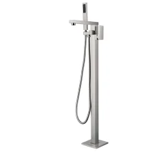 Grocenberg Напольный смеситель для ванны, никель GB800NK