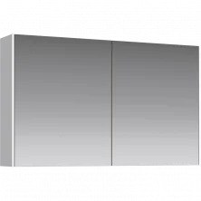 Зеркало-шкаф Aqwella Mobi 100см Белый MOB0410+MOB0717W