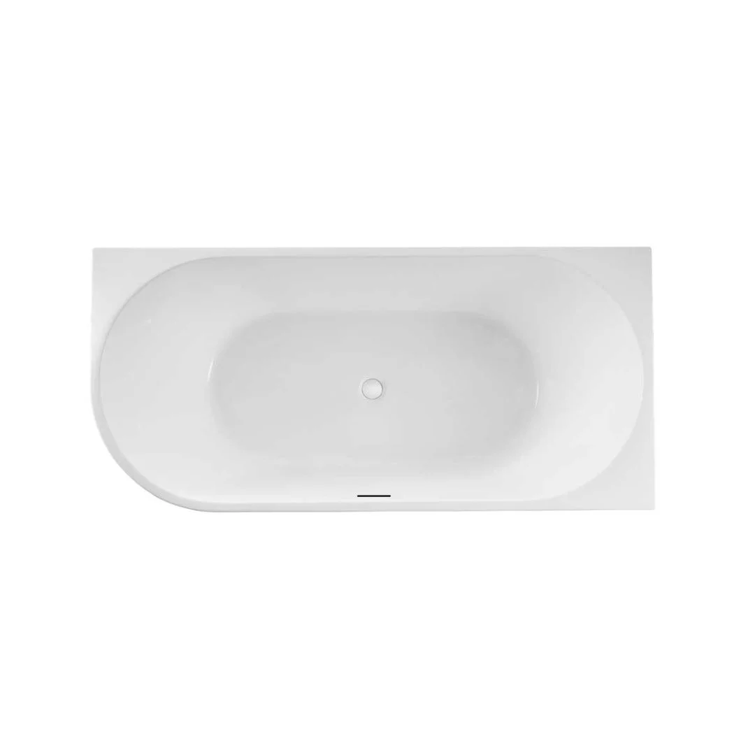 Приобрести vincea пристенная ванна 170х80 см, правостороняя, белая vbt-402-1700r