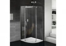 Ограждение душевое Bas Galaxy R-100-C-CH 100х100 см
