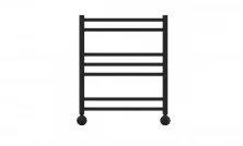 LEMARK Полотенцесушитель Unit П7 500x600 мм водяной, черный LM45607BL