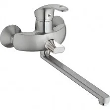 HAIBA Смеситель для ванны 183мм, сатин HB-2221-5