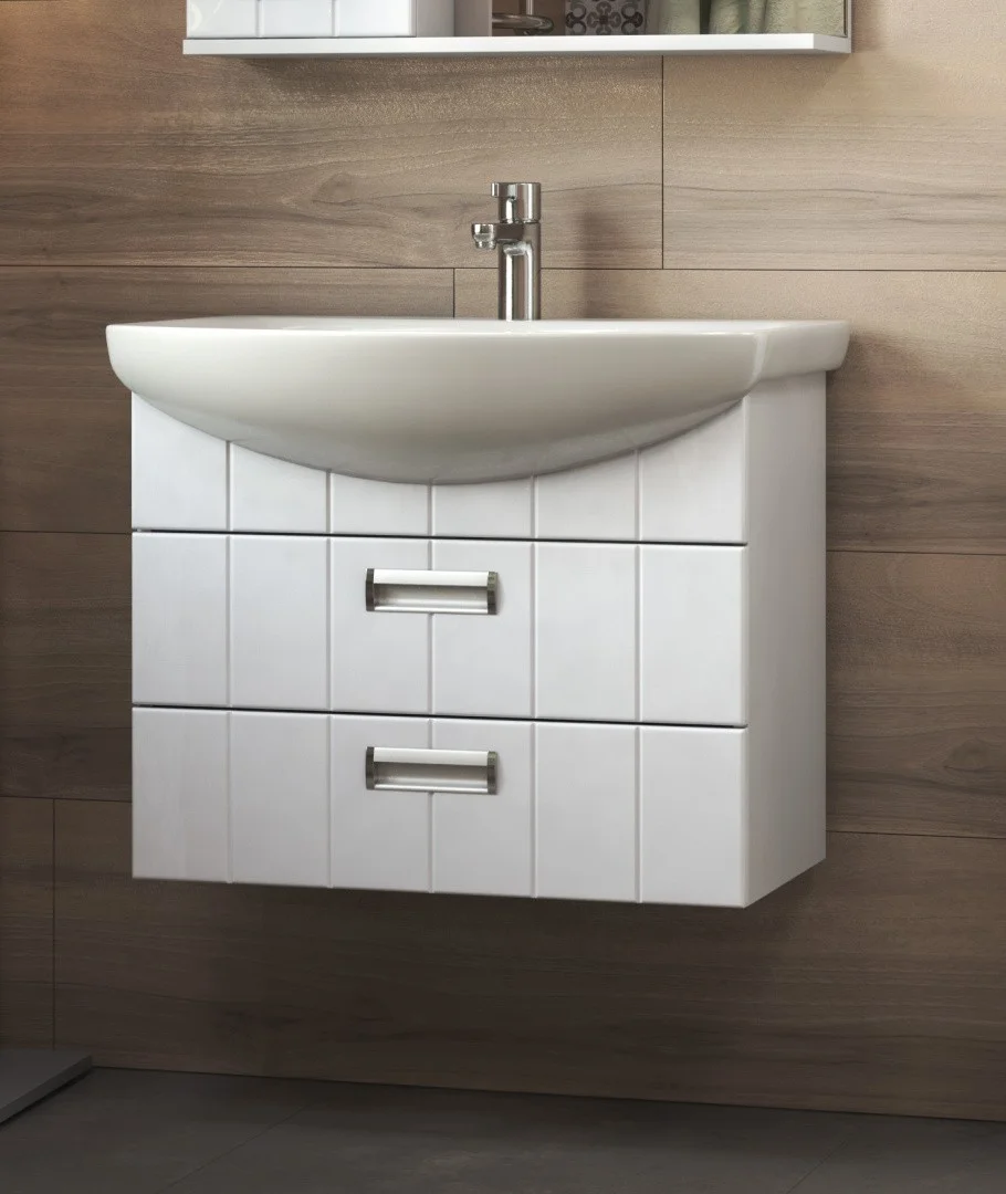 Приобрести vigo тумба с раковиной diana 60см, 2 ящика, подвесная, белая tp.dia.bal.60.2y