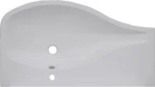 Aquanet Раковина Сопрано 95 R 95х54см , белая