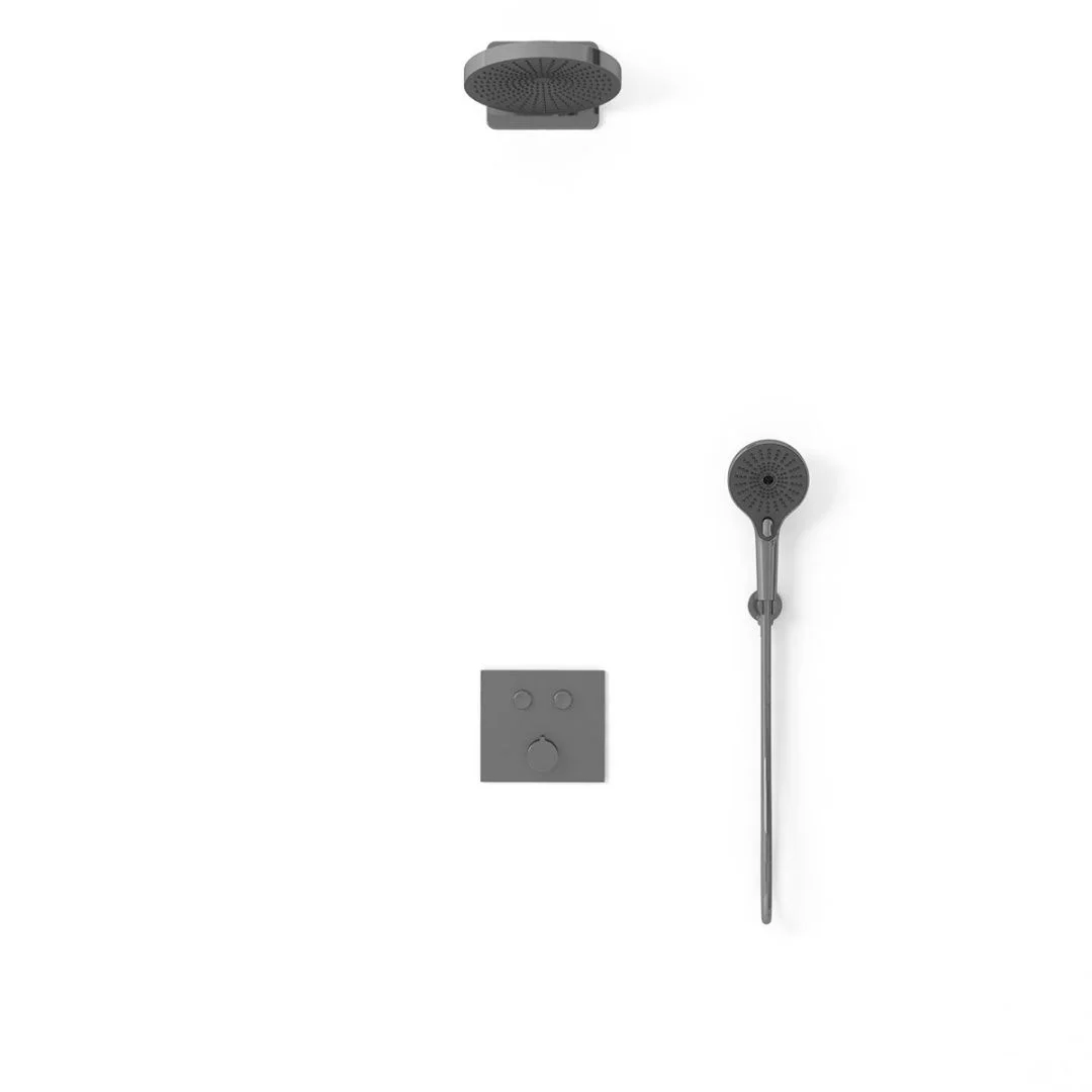 Приобрести vincea встраиваемая душевая система , оружейная сталь vsfw-4212gm