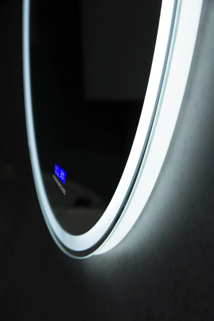 Приобрести belbagno зеркало 80 см spc-rng-800-led-tch-rad