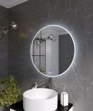 Grossman Зеркало с подсветкой Cosmo Норма 80х80 см, с подогревом, белое 198080