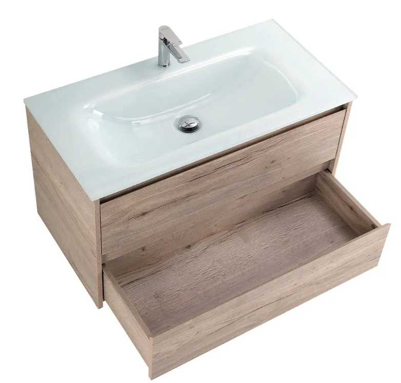Приобрести тумба подвесная с раковиной belbagno kraft-800-2c-so-rgb 80 см, rovere galifax bianco