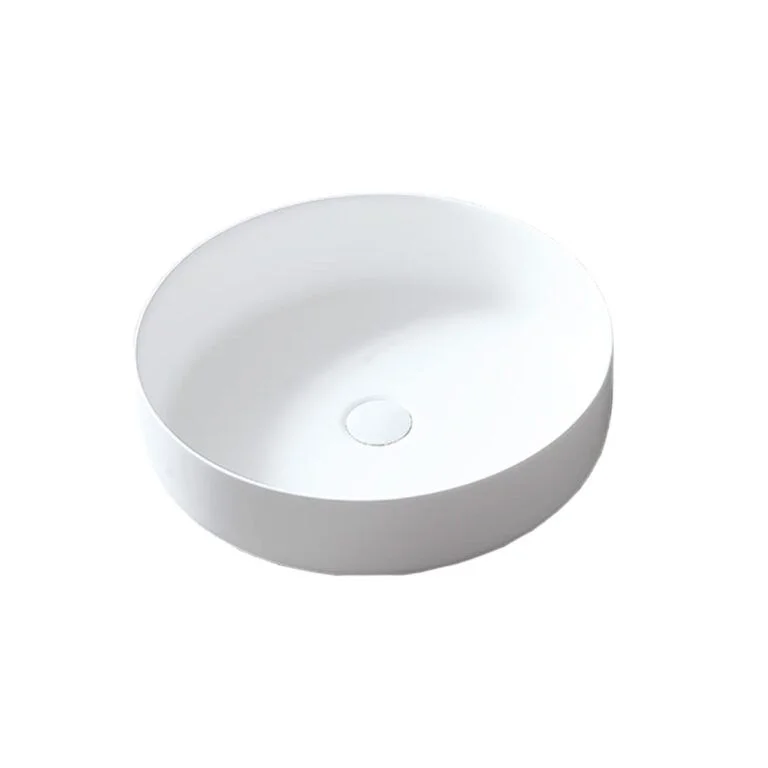 Приобрести vincea раковина накладная solid surface 45х45 см, белая матовая vbs-6s16mw
