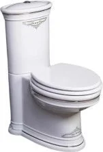 Boheme Напольный унитаз Puro, белый\хром 959-CR