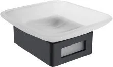 Boheme Мыльница Q, черная 10943-B