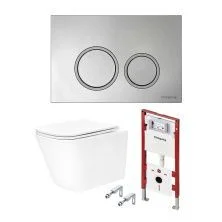 TECE Инсталляция с подвесным унитазом 3в1 Spring R, K401101WCS